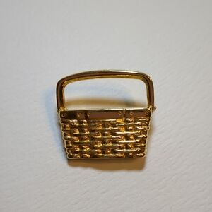 Paquette Longaberger Picnic Basket Brooch